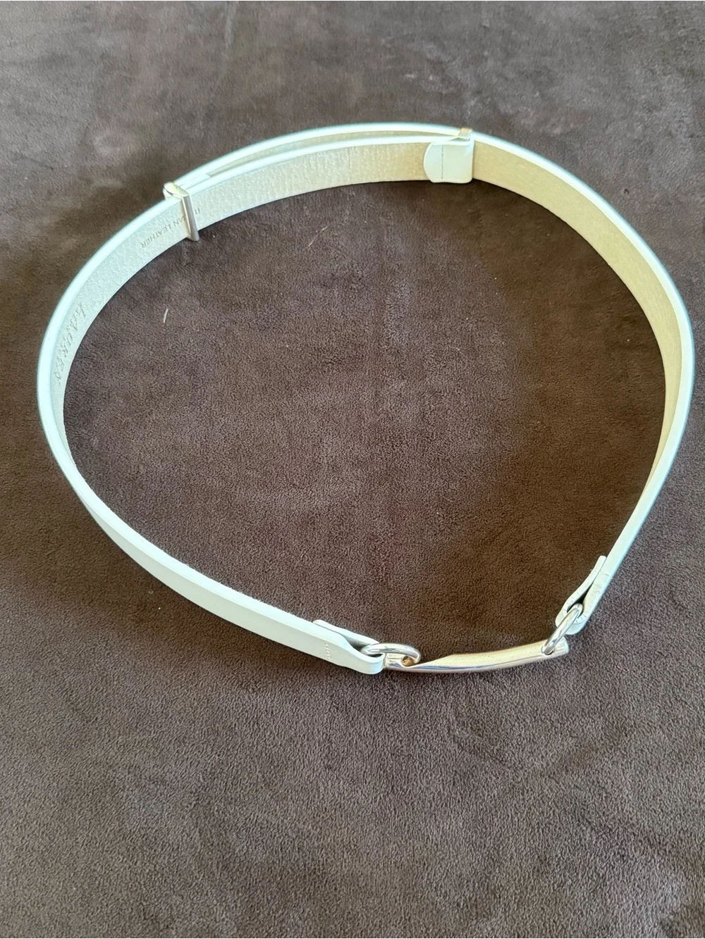 Lauren Ralph Lauren white leather